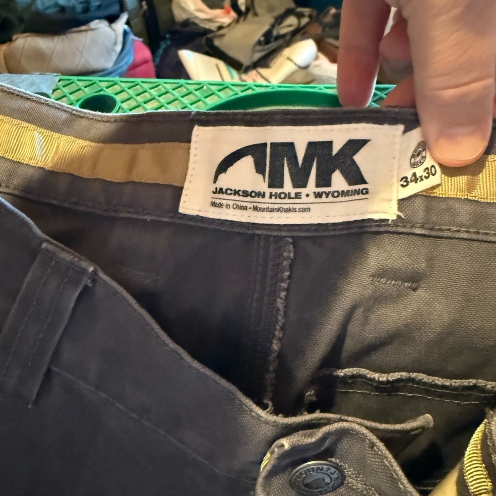 Mountain Khaki Gray Pants